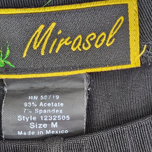 Womens Black Mirasol Stretch Pants Hi Rise Size M - Picture 5 of 11